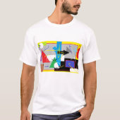 T-shirt Geometry fou (Devant)