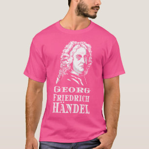 T-shirt Georg Friedrich Hndel Opera Compositeur Orgue Musi