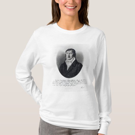 T-shirt Georg Wilhelm Friedrich Hegel (Devant)