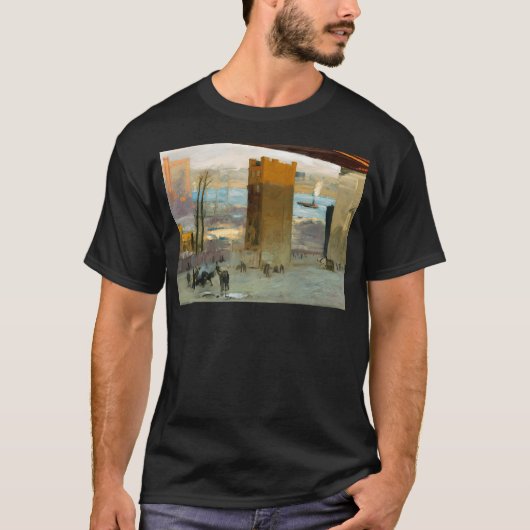 T-shirt George Bellows - Le Siège Lone (Devant)