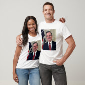 T-shirt George Bush Président des États-Unis (Unisexe)