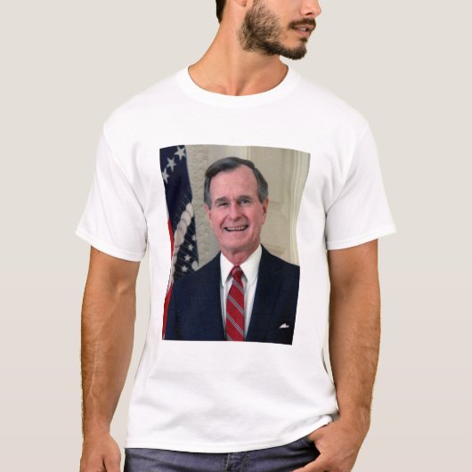 T-shirt George H Bush (Devant)