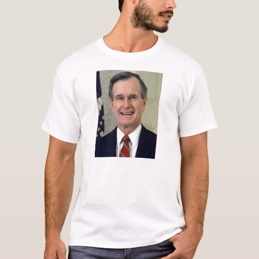T-shirt George H. W. Bush 41 (Devant)