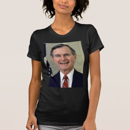 T-shirt George H. W. Bush 41 (Devant)