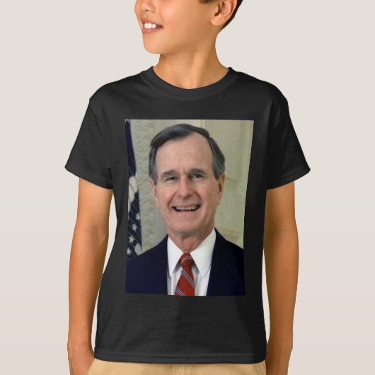 T-shirt George H. W. Bush 41 (Devant)