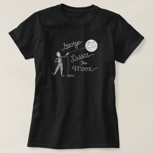 T-shirt George Lassos la lune (Design devant)