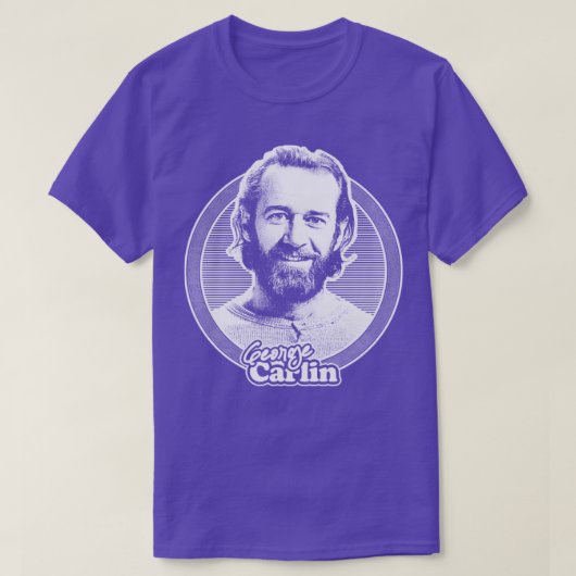 T-shirt George lin les années 70 Style Retro Fan Art (Design devant)