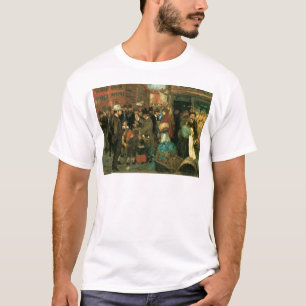 T-shirt George Luks, Street Scene, Hester Street