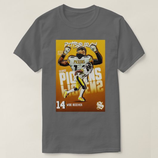 T-shirt George Pickens 14 (Design devant)