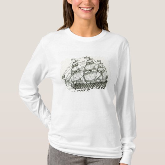 T-shirt George royal (Devant)