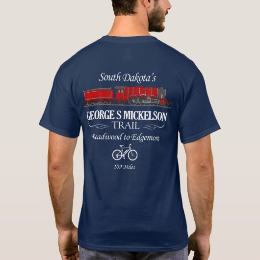 T-shirt George S Mickelson Trail (RT2) (Dos)