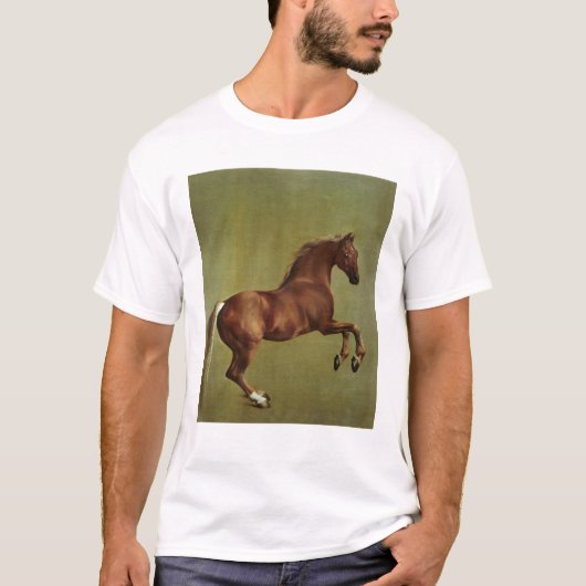 T-shirt George Stubbs| Tirage d'identité, 1762 (Devant)
