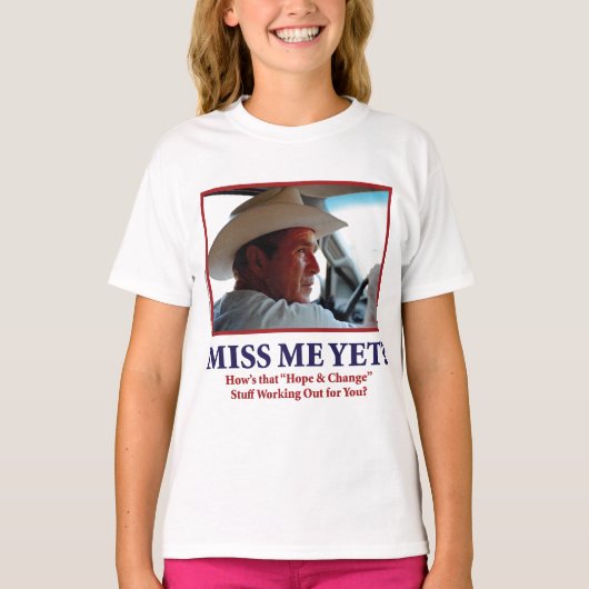 T-shirt George W. Bush (Devant)