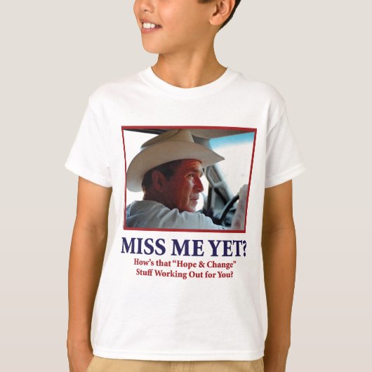 T-shirt George W. Bush (Devant)