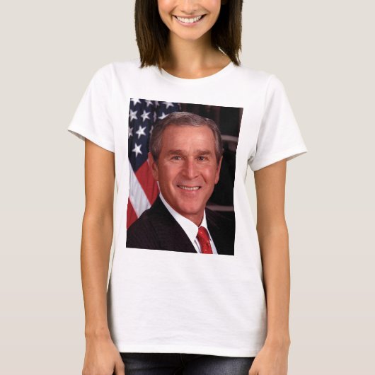 T-shirt George W. Bush (Devant)