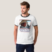 T-shirt George W Bush dans le casquette de cowboy (Devant entier)