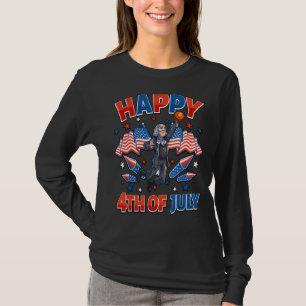 T-shirt George Washington 4 juillet Femmes Hommes Américai