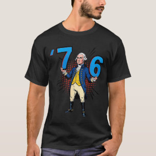 T-shirt George Washington 76 Yeeted Six Seven