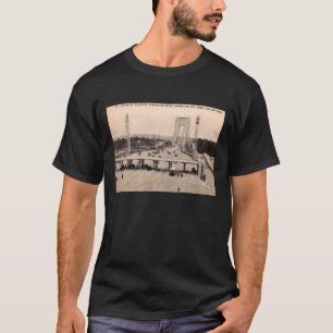 T-shirt George Washington Bridge, Entrée, NJ Vintage