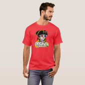 T-shirt George Washington "Original Gangsta" (Devant entier)