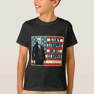 T-shirt George Washington Reste Armé ou se Fait Tiré 4