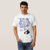 T-shirt George Washington sur la religion dans le (Devant entier)