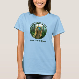 T-shirt Georgeousaurus Blond Dinosaur