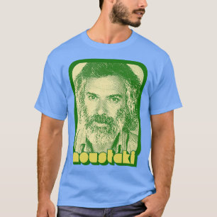 T-shirt Georges Moustaki Style Rétro Ventilateur Art Desig
