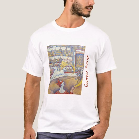 T-shirt Georges Seurat - Le Cirque (Devant)
