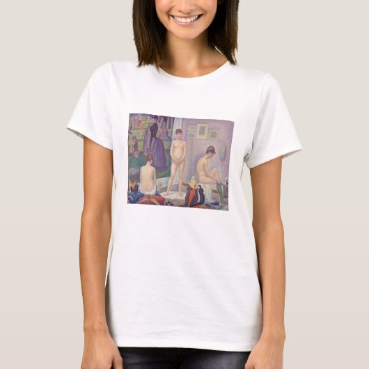 T-shirt Georges Seurat - Les Modèles (Devant)