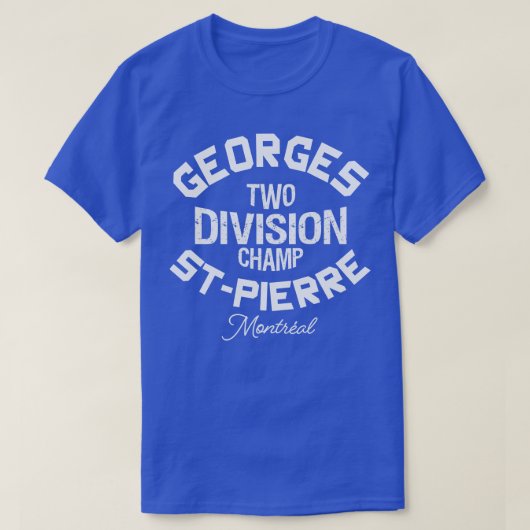 T-shirt Georges StPierre (Design devant)