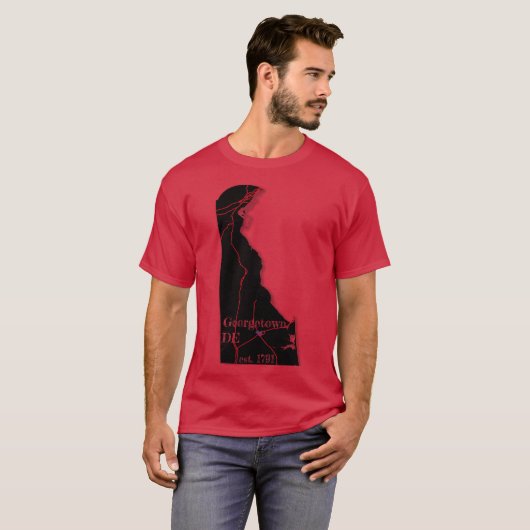 T-shirt Georgetown (Devant entier)