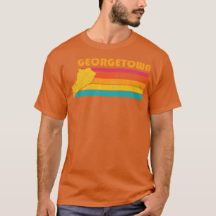 T-shirt Georgetown Kentucky Vintage Souvenir démonté