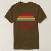 T-shirt Georgetown Maine (Design devant)