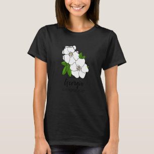 T-shirt Georgia Cherokee Fleur Rose