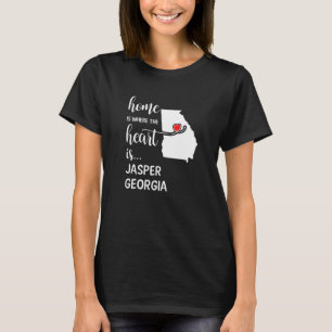 T-shirt Georgia Home Est Le Coeur De Jasper County