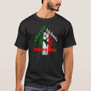 T-shirt Georgia Meloni Hero Italien