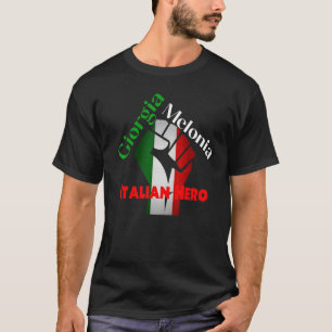 T-shirt Georgia Meloni Hero Italien