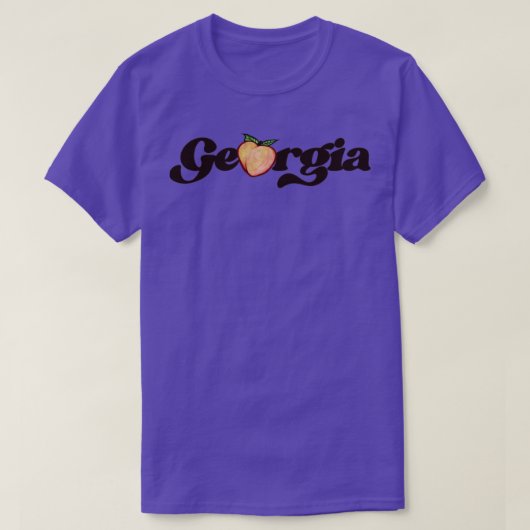 T-shirt Georgia Peach1 (Design devant)