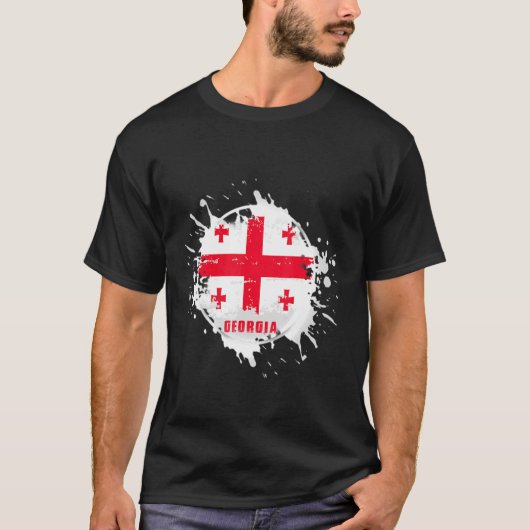 T-shirt Georgia Splash (Devant)