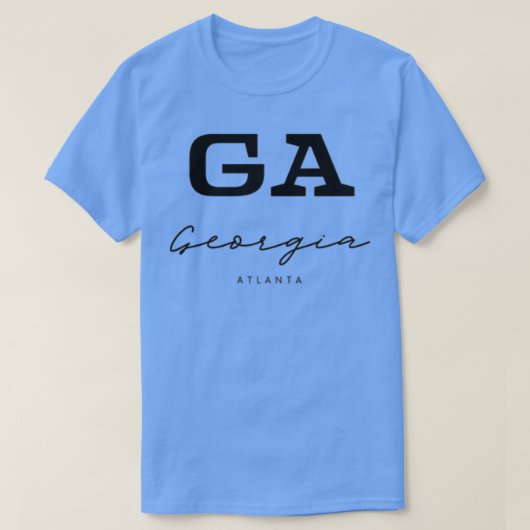 T-shirt Géorgie 1 (Design devant)