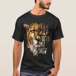 T-shirt Gepard Wild World là-bas Sauver la faune Rehabi