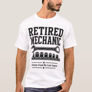 T-Shirt Gepensioneerde monteur - Ik heb eindelijk