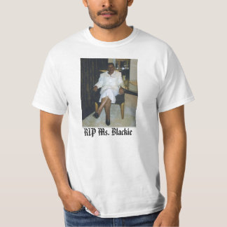 T-shirt Geraldine, Mme de DÉCHIRURE Blackie - Custo… -