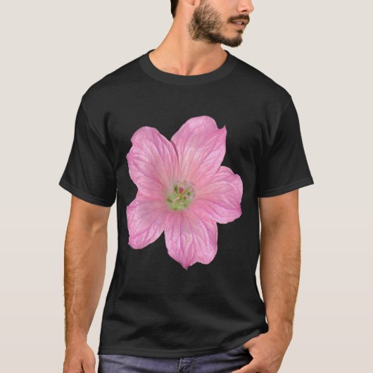 T-shirt Géranium rose (Devant)