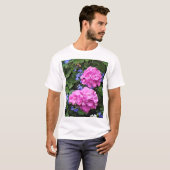 T-shirt Geraniums et Periwinkle (Devant entier)