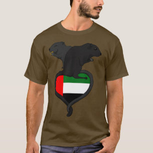 T-shirt Gerbil Émirats arabes unis sombre
