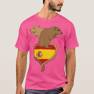 T-shirt Gerbil Espagne lumière