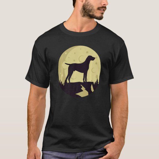 T-shirt Germain Pointeur Gsp Chien race 69 (Devant)