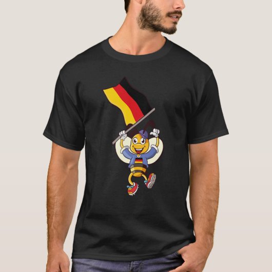T-shirt German Bee Germany Fan (Devant)